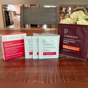 New DR DENNIS GROSS Alpha Beta UNIVERSAL DAILY PEEL & Advanced RETINOL Treatment